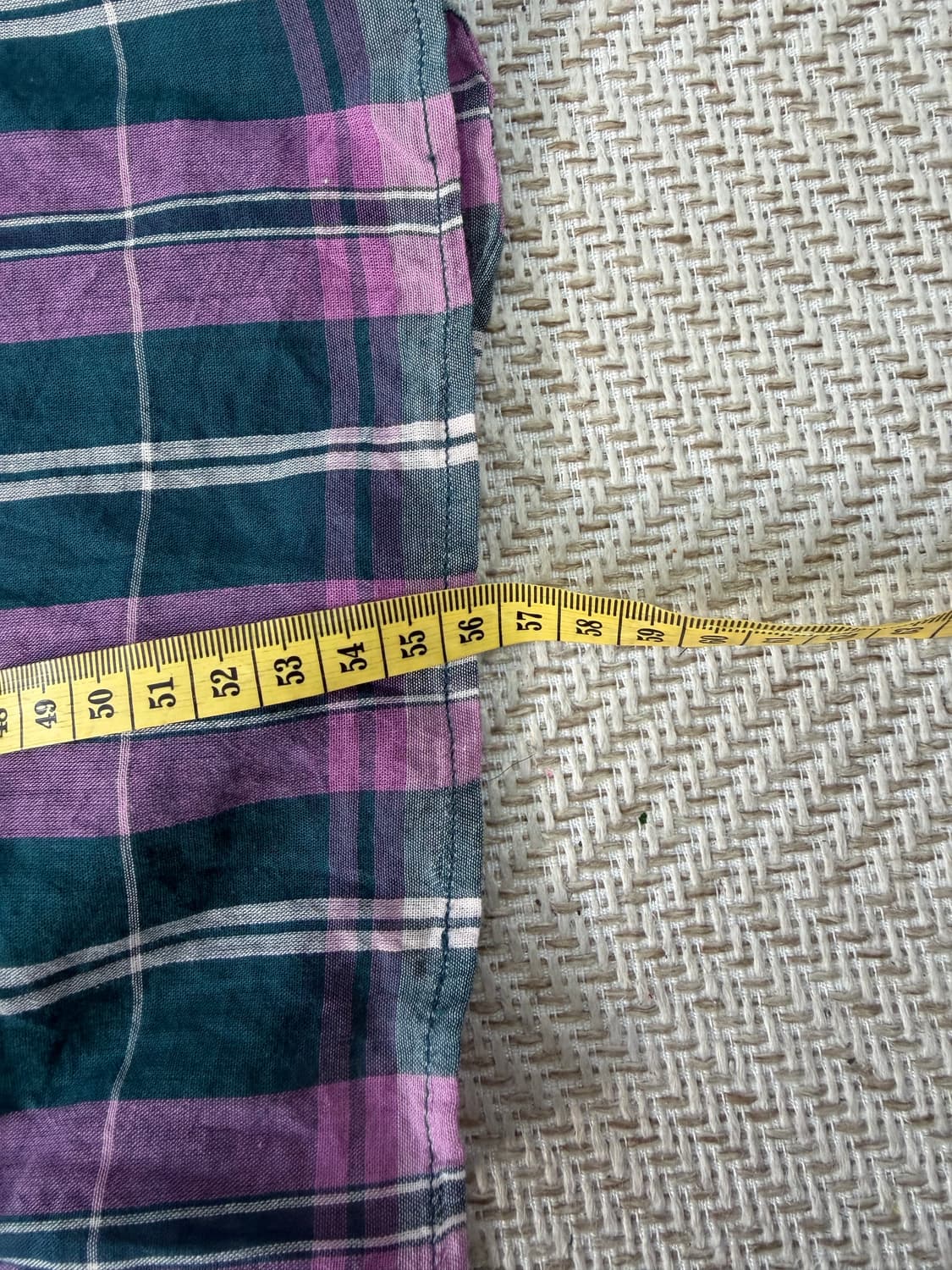 정품) 이자벨마랑 오버사이즈 체크 블라우스 셔츠 40  상품이미지10