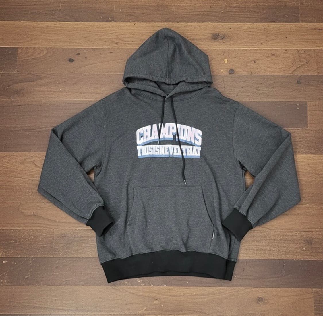 디스이즈네버댓 [민트급.정품] 후드티 챔피온 로고 스웻셔츠 M(103) 상품이미지2