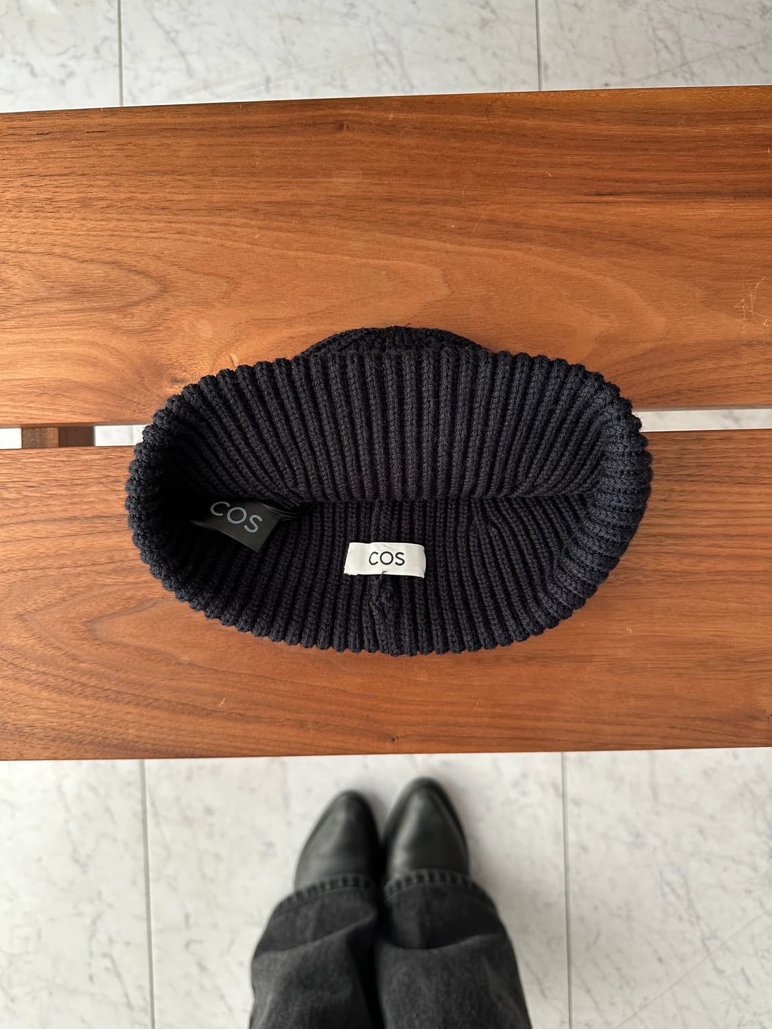 Cos 울 비니 진네이비 상품이미지2