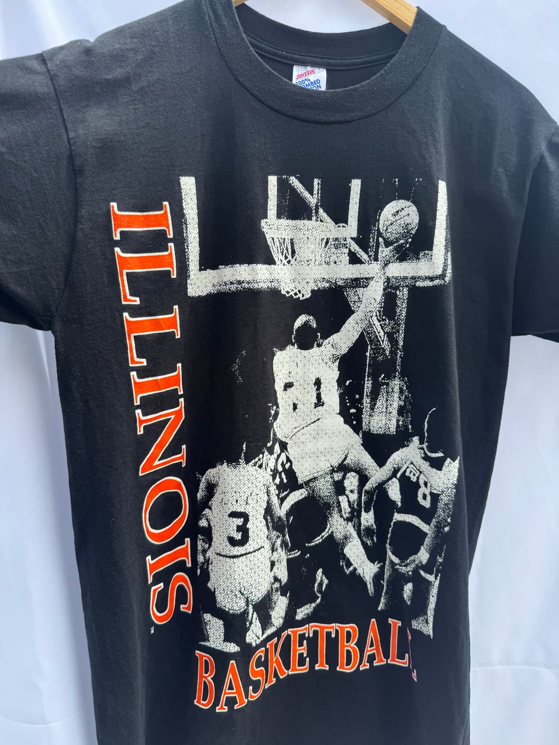 90s USA Illinois Basketball  빈티지 티 L 상품이미지2