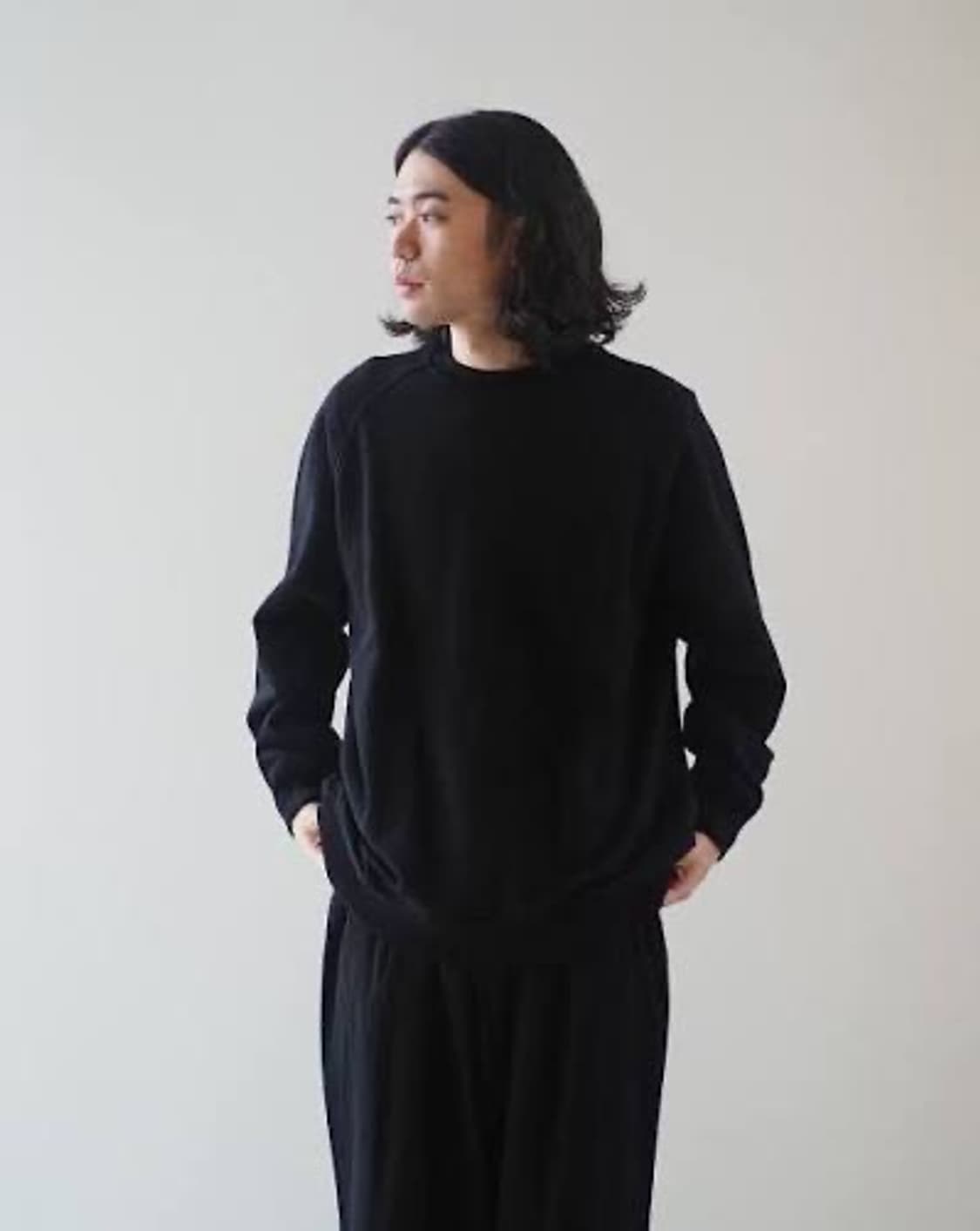 [2] comoli 25ss 코튼 안감 크루넥  상품이미지1