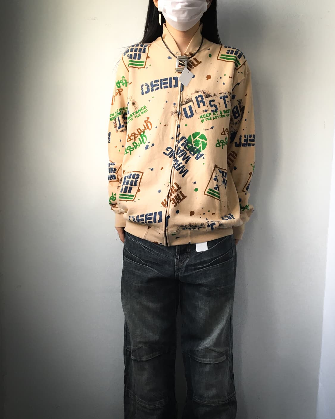 Cotton track zip up 상품이미지4