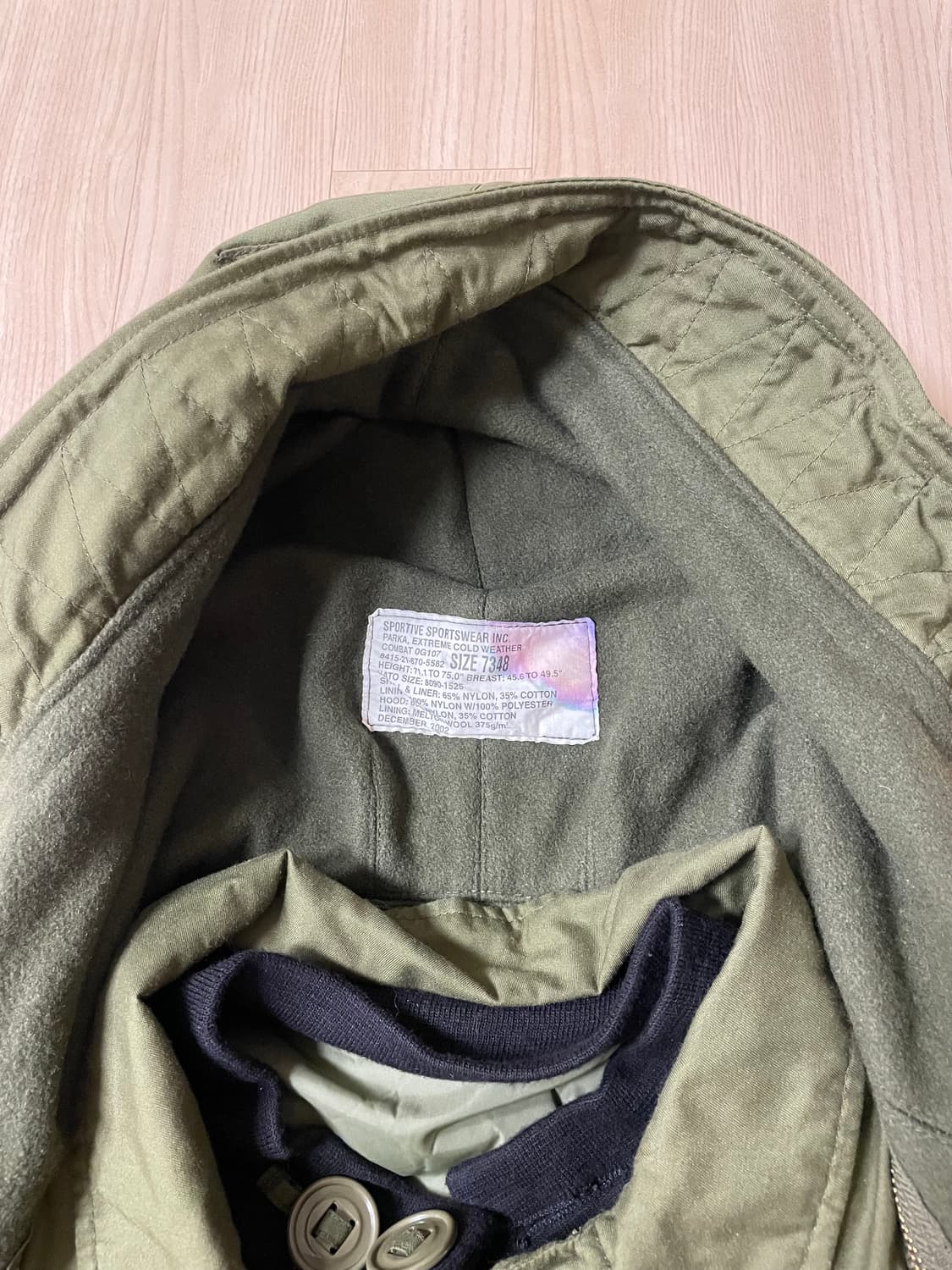 캐나다군 IECS 콜드웨더파카 [데드스탁급] 상품이미지8