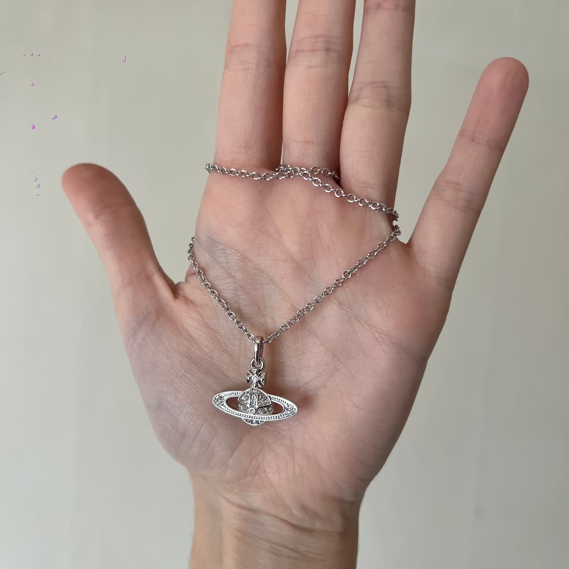 비비안웨스트우드 미니 바스 릴리프 네크리스 상품이미지3