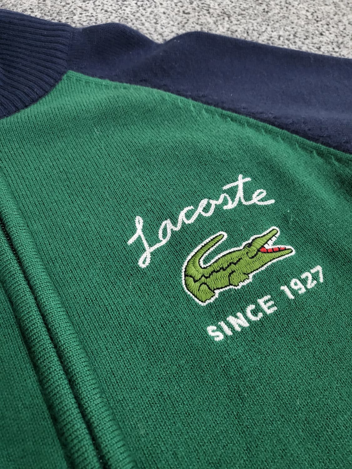 라코스테 니트 집업 상품이미지4