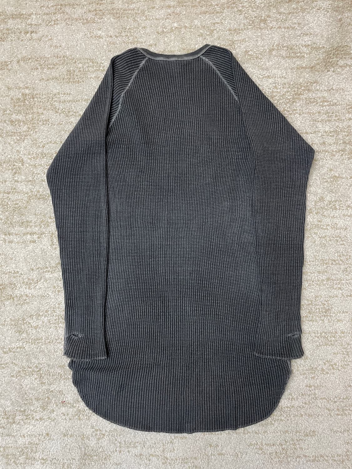 [2] 언유즈드 와플 니트 티셔츠 써멀 unused knit 상품이미지4