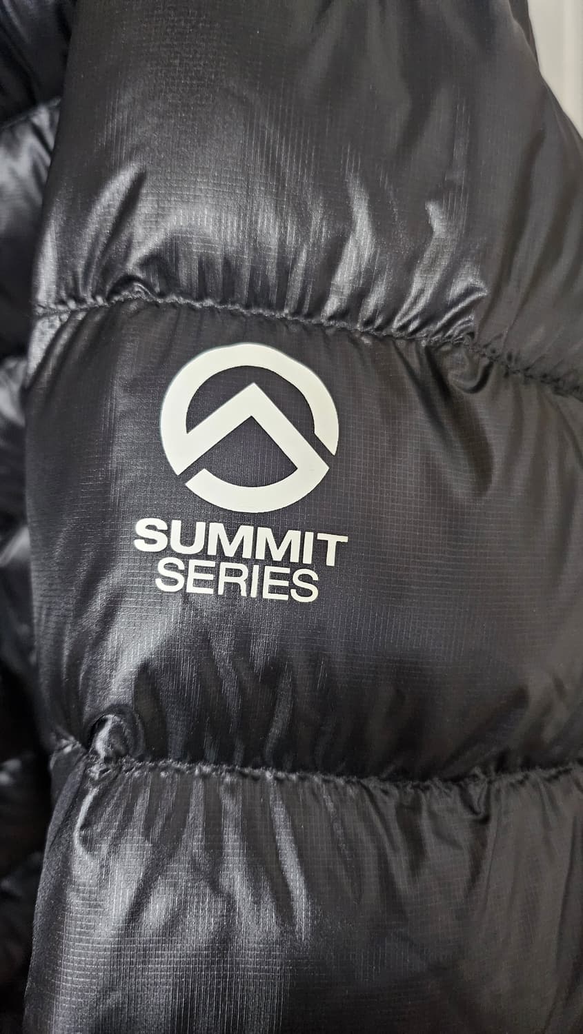 새 상품) 노스페이스 써밋 마테호른 rds 다운 자켓 리얼 블랙 상품이미지6