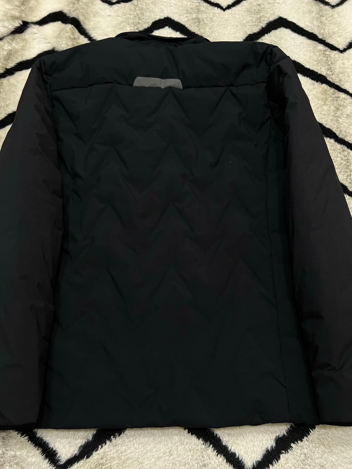 [XL]몽벨 구스다운 경량 패딩/블랙 상품이미지4