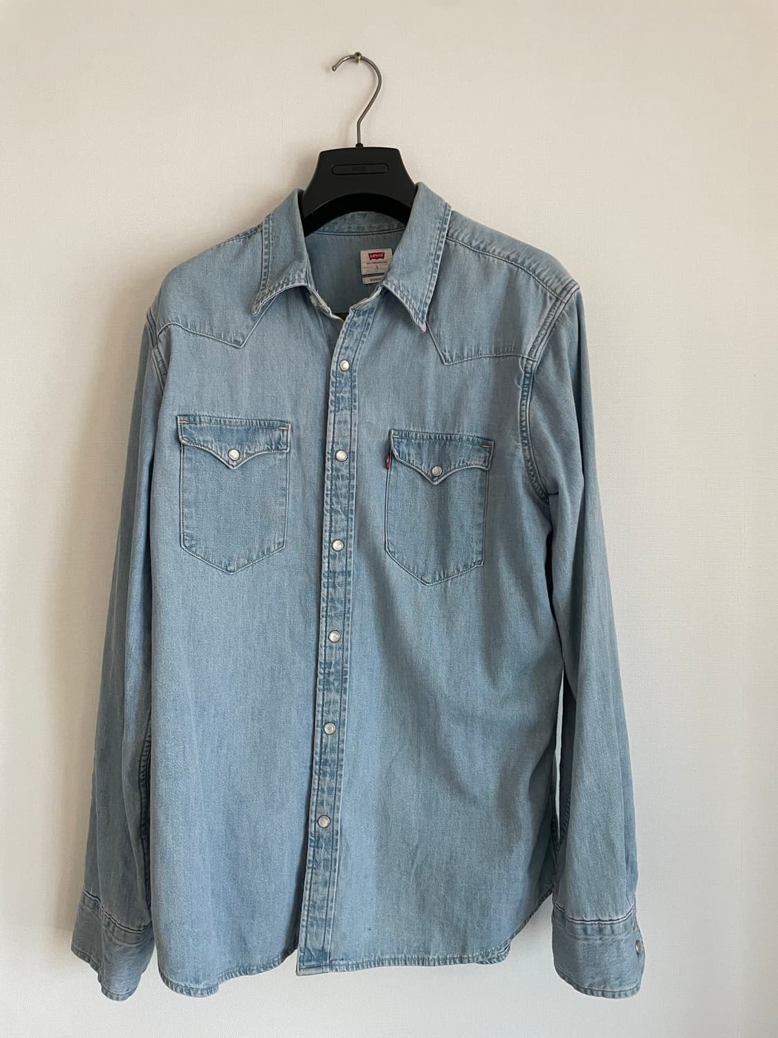리바이스 데님 셔츠 긴팔 L 상품이미지1