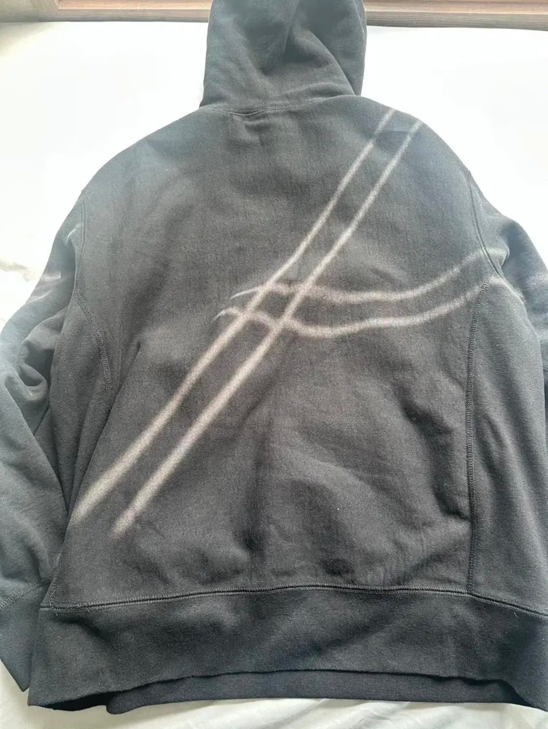 (L) 20FW 슈프림 S 로고 후드티 블랙 상품이미지3