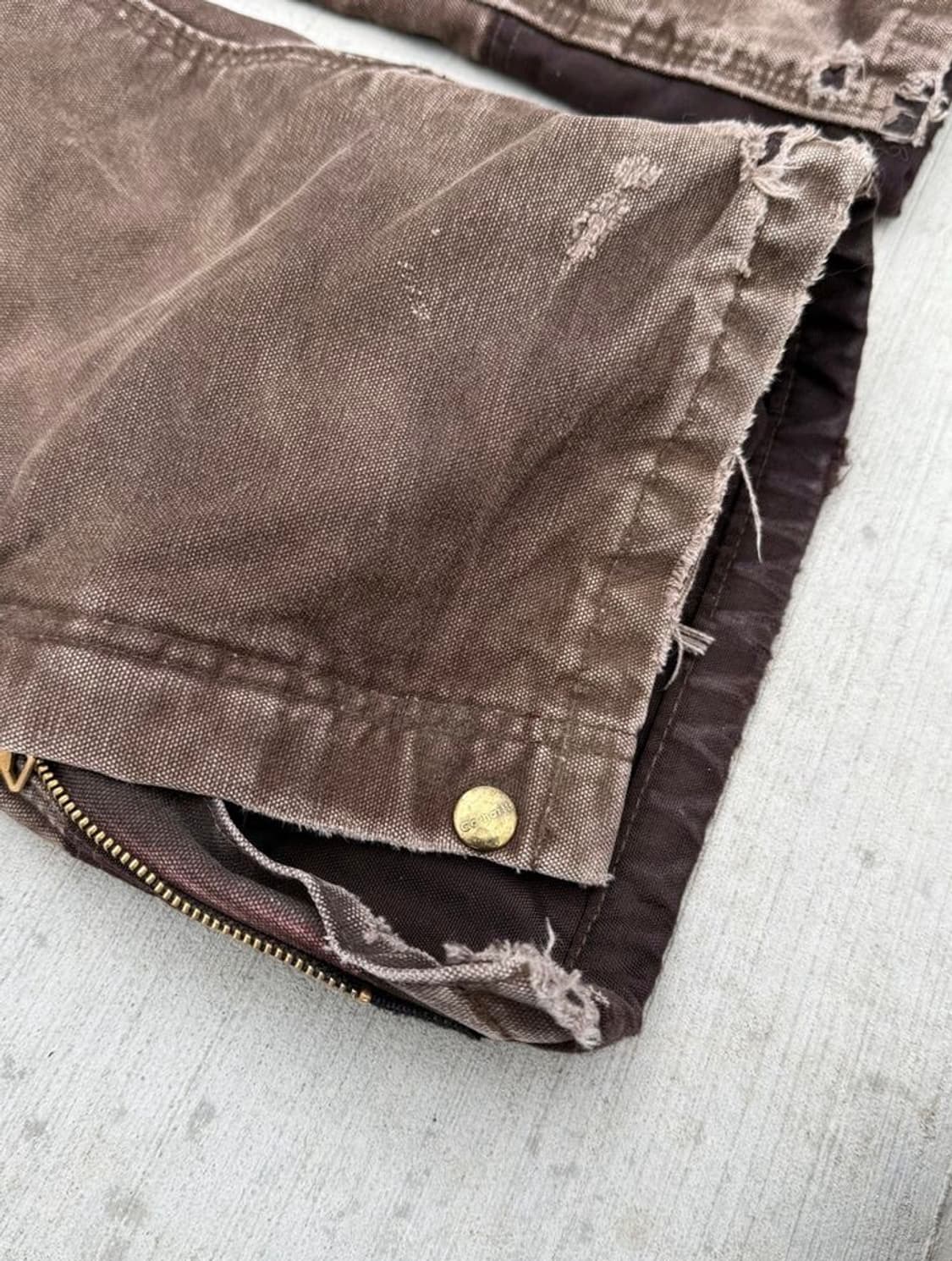 칼하트 b194 퀄티드 더블니 상품이미지5