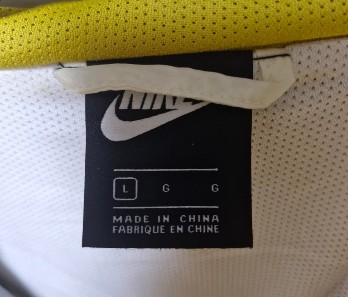 나이키 더블 스우시 바람막이 옐로우 L 상품이미지3