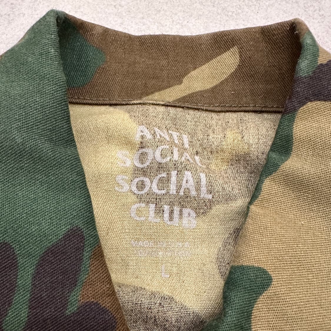 안티소셜클럽 17ss 카모 BDU 자켓 상품이미지4