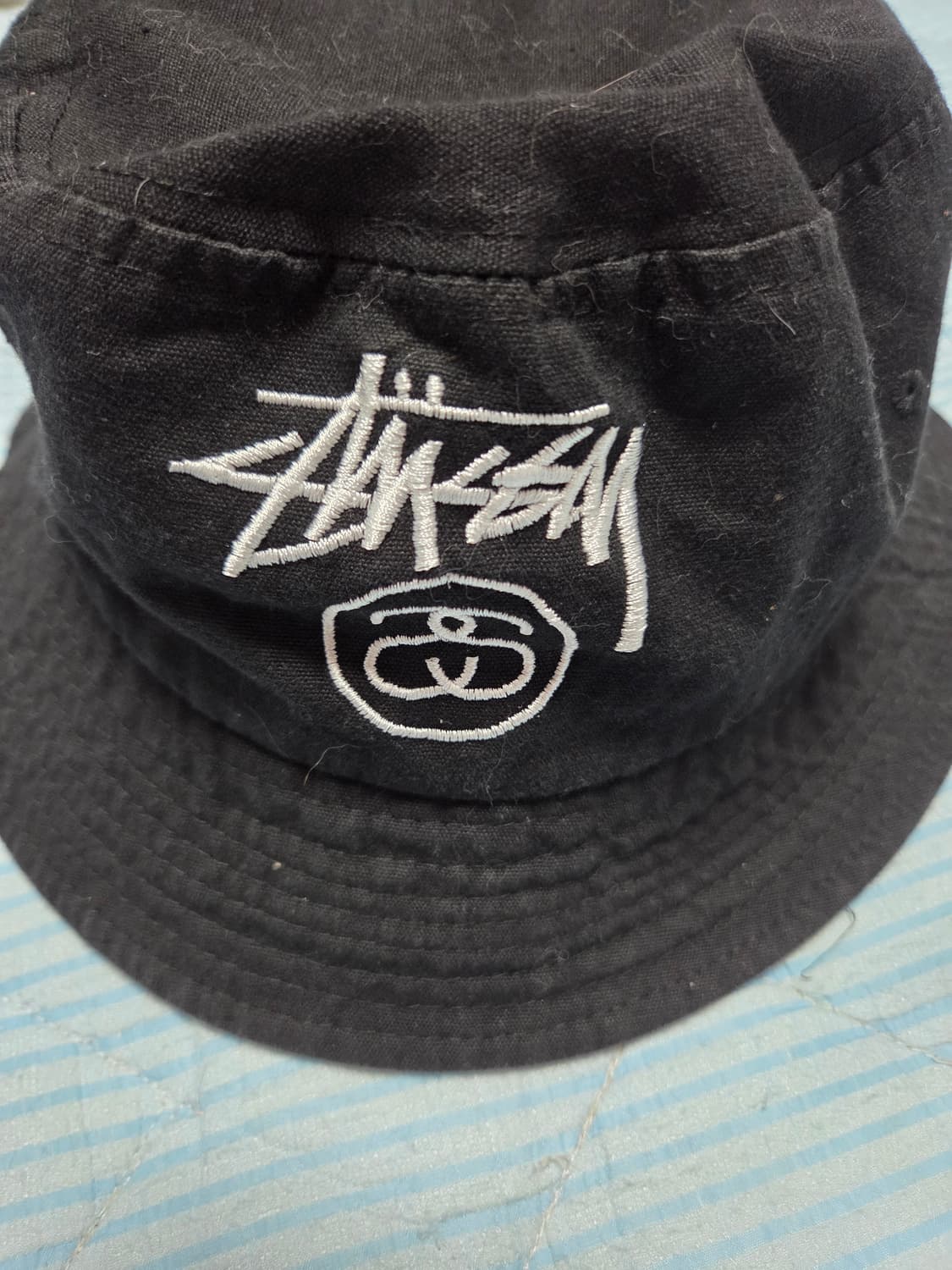 스투시 버킷햇 블랙 L/XL 상품이미지6