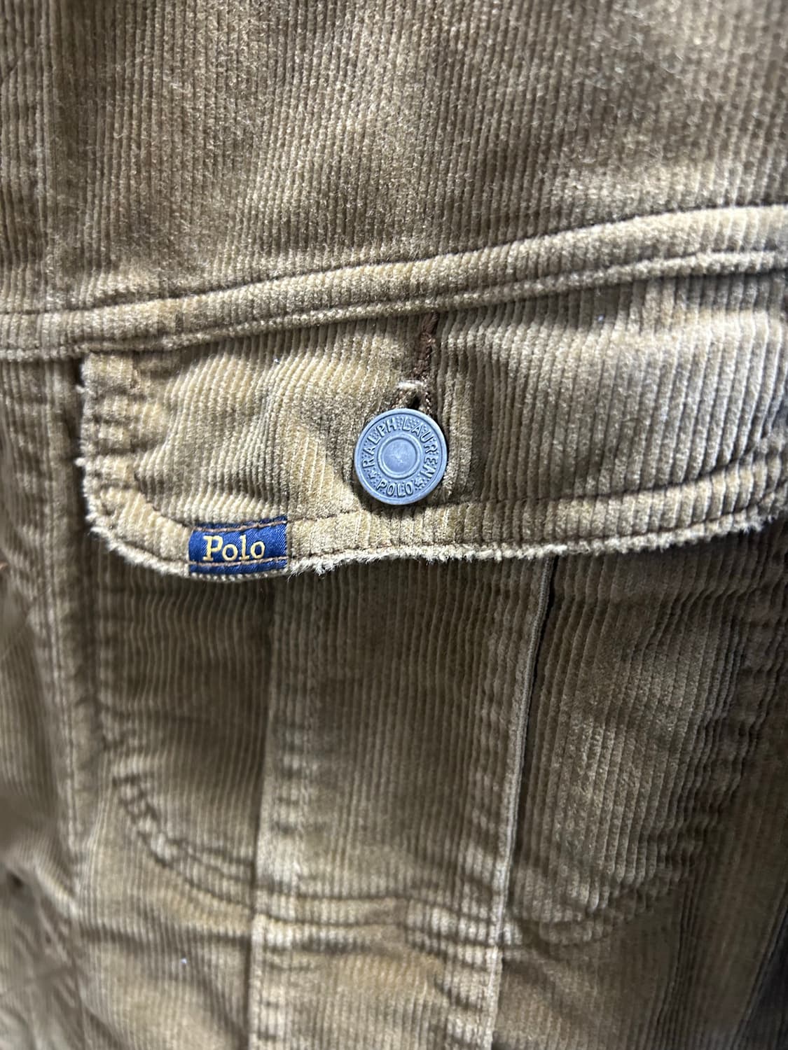 [m]폴로 코듀로이 트러커 자켓 상품이미지4