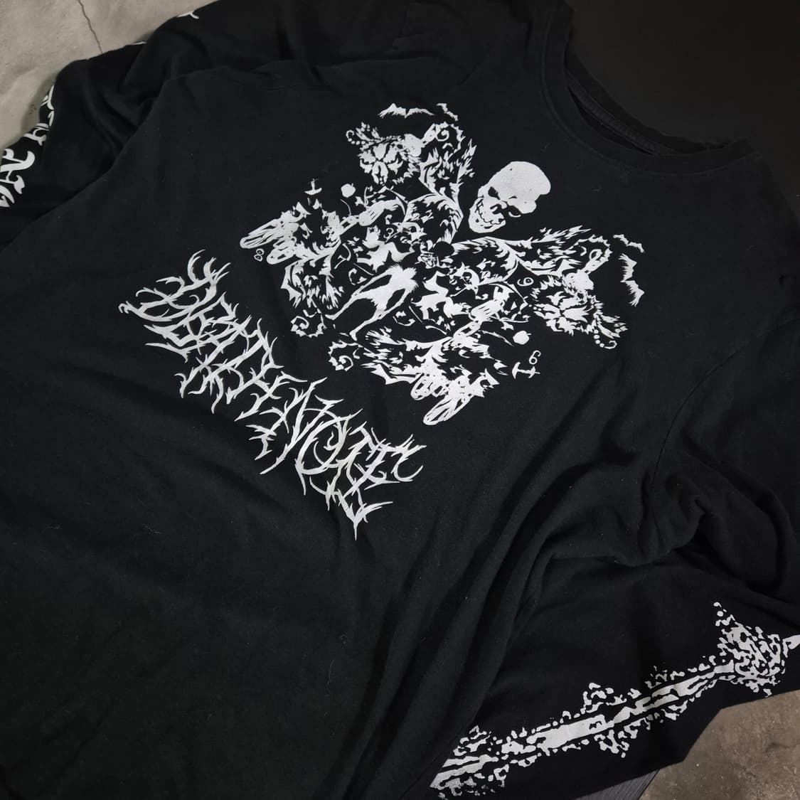 데스노트 류크 롱슬리블 티셔츠 2XL 상품이미지4