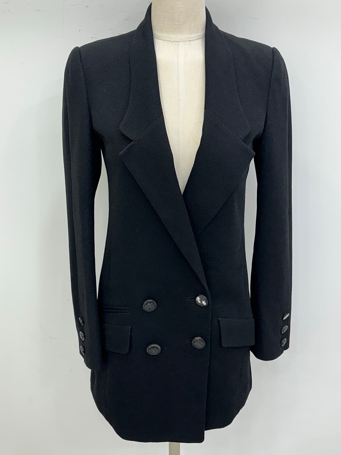 시스템 블랙 더블자켓 상품이미지2