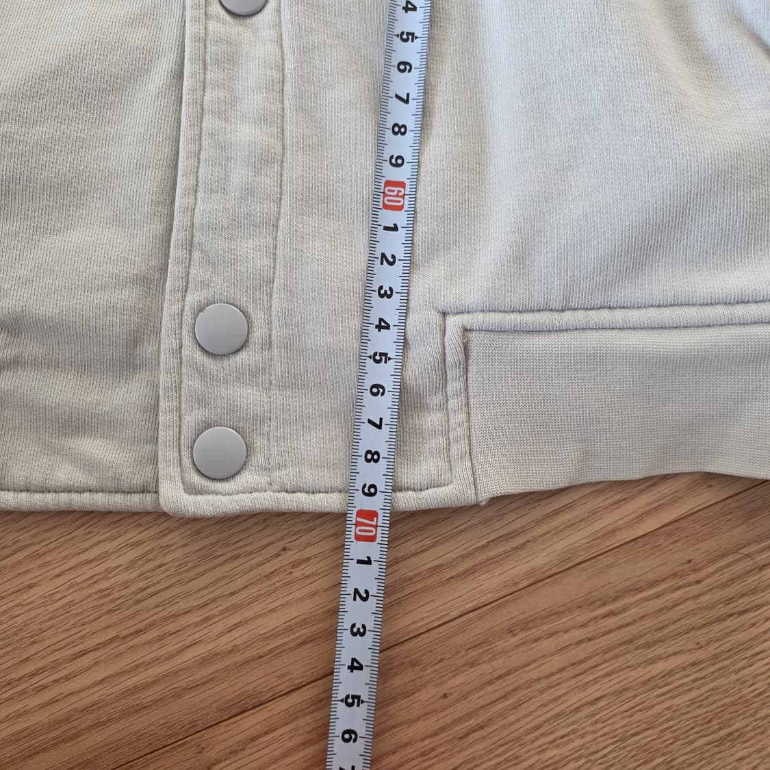 라코스테 가디건 아이보리 배색 5 상품이미지7