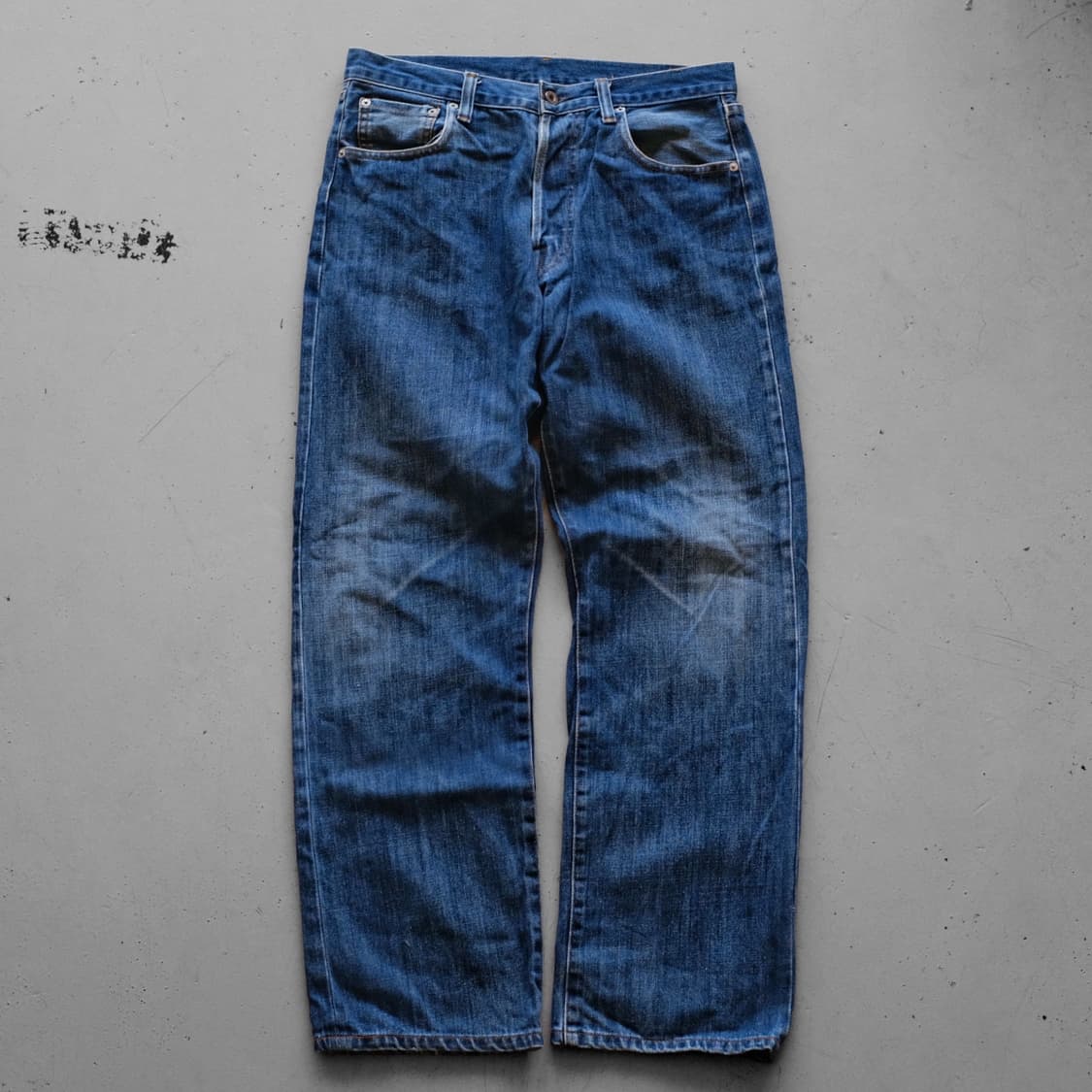 Made In USA Post Overalls Denim Pants 상품이미지1