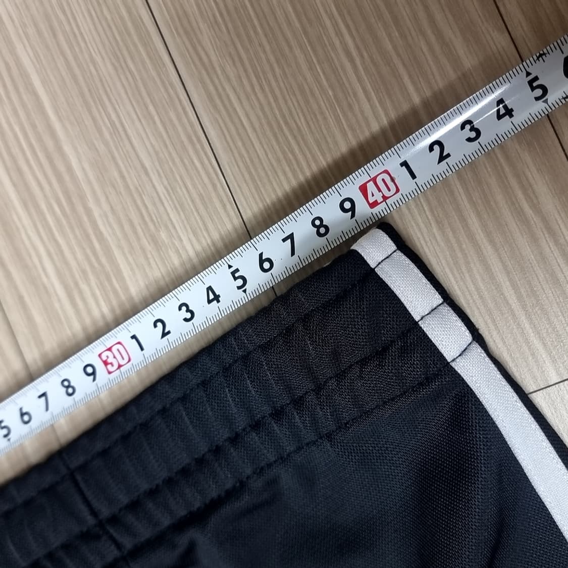 아디다스 삼선 트레이닝 바지 블랙(실측) 상품이미지8