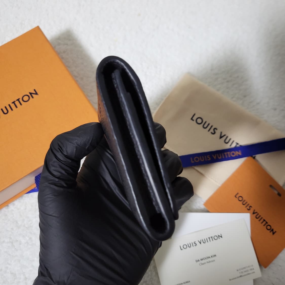 [풀구성] 루이비통 앙프렝뜨 비즈니스 카드지갑  상품이미지7