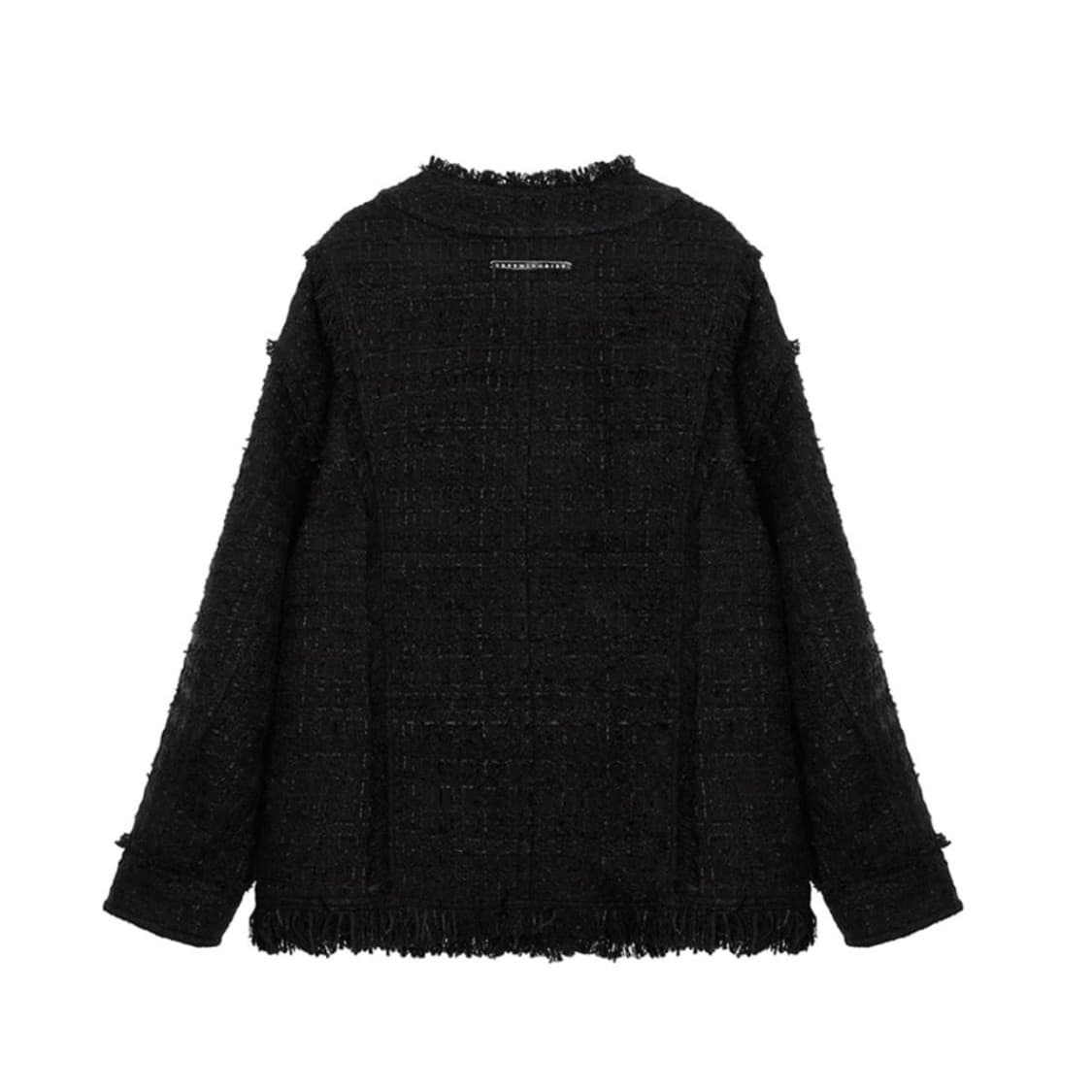트리밍버드 Frayed Trim Tweed Over-fit Jacket 상품이미지2