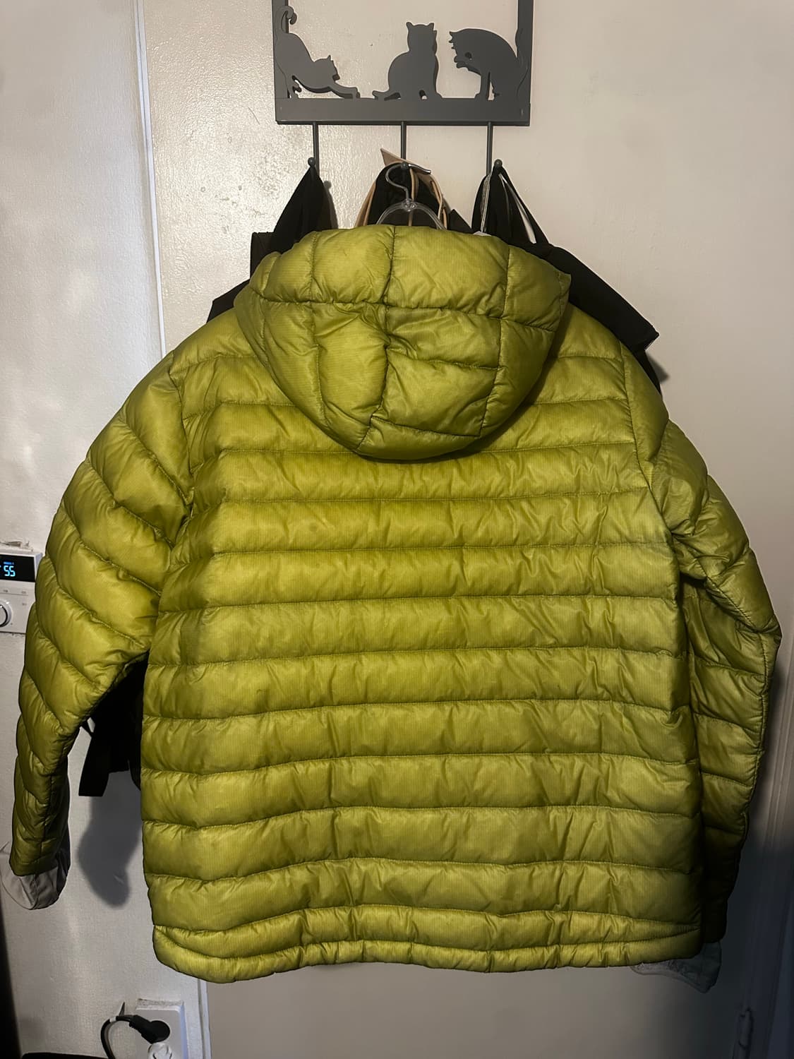 산산기어 서픽스 퍼퍼 자켓 라이트 그린 23FW 1사이즈  상품이미지4