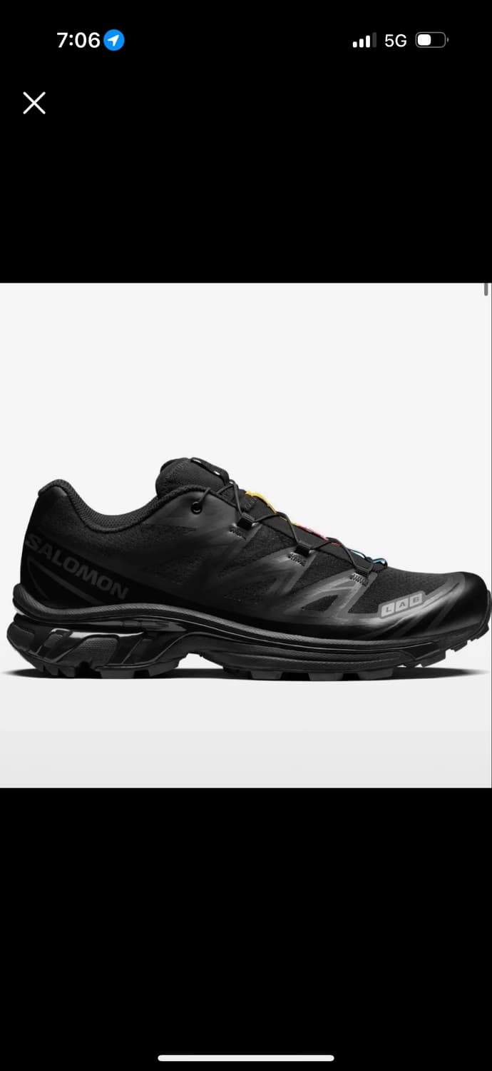 살로몬 XT-6 ADV 블랙 L41086600 상품이미지1