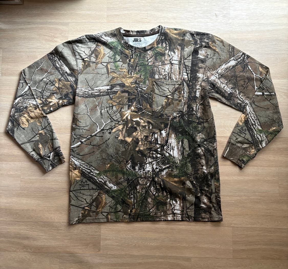 (XL) realtree 리얼트리 빈티지 긴팔 티셔츠 롱슬리브 카모 상품이미지1