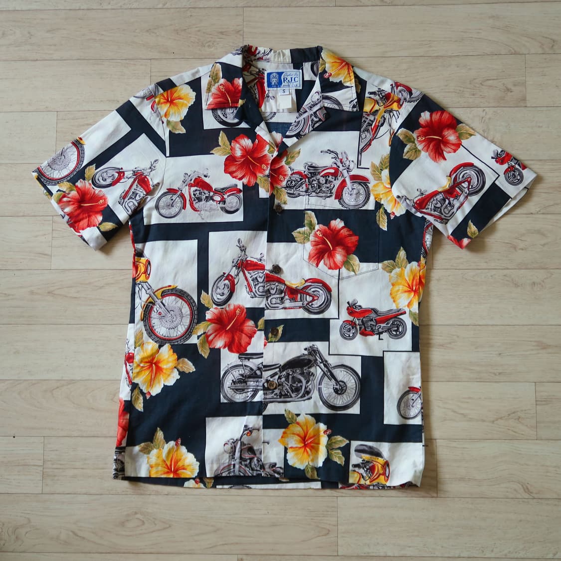 [Made in U.S.A] 빈티지 80s RJC 하와이안 셔츠 상품이미지1