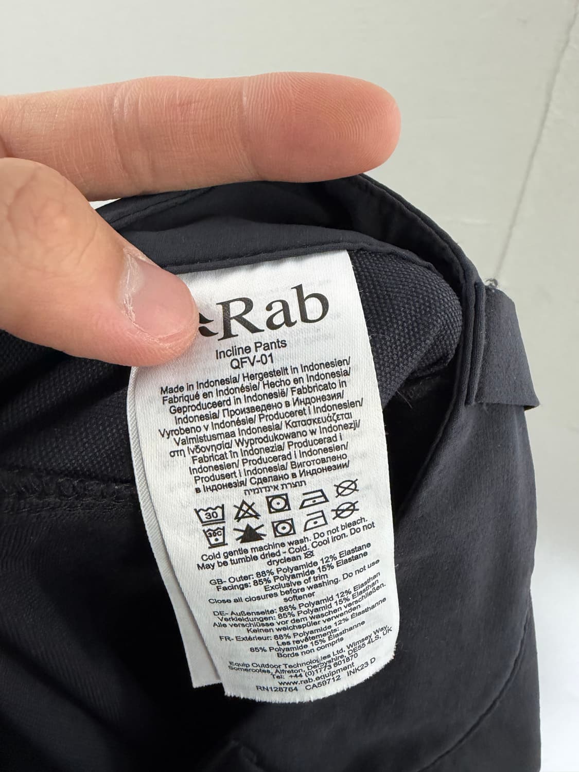 rab 랩 랩팬츠 랩바지 등산복 rab바지 rab팬츠 상품이미지4