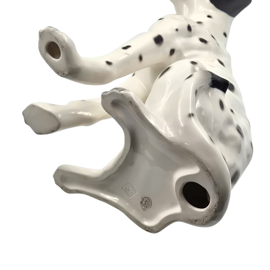 70s 가토 달마시안 포셀린 특대형 피겨린 오브제 상품이미지7