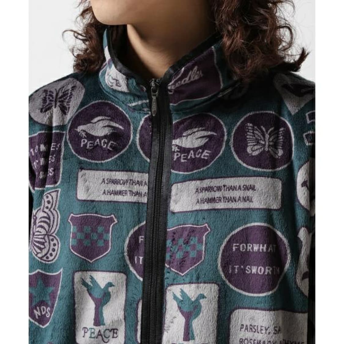 Needles 니들스 니들즈 패치워크 파이핑 후리스 자켓 상품이미지2