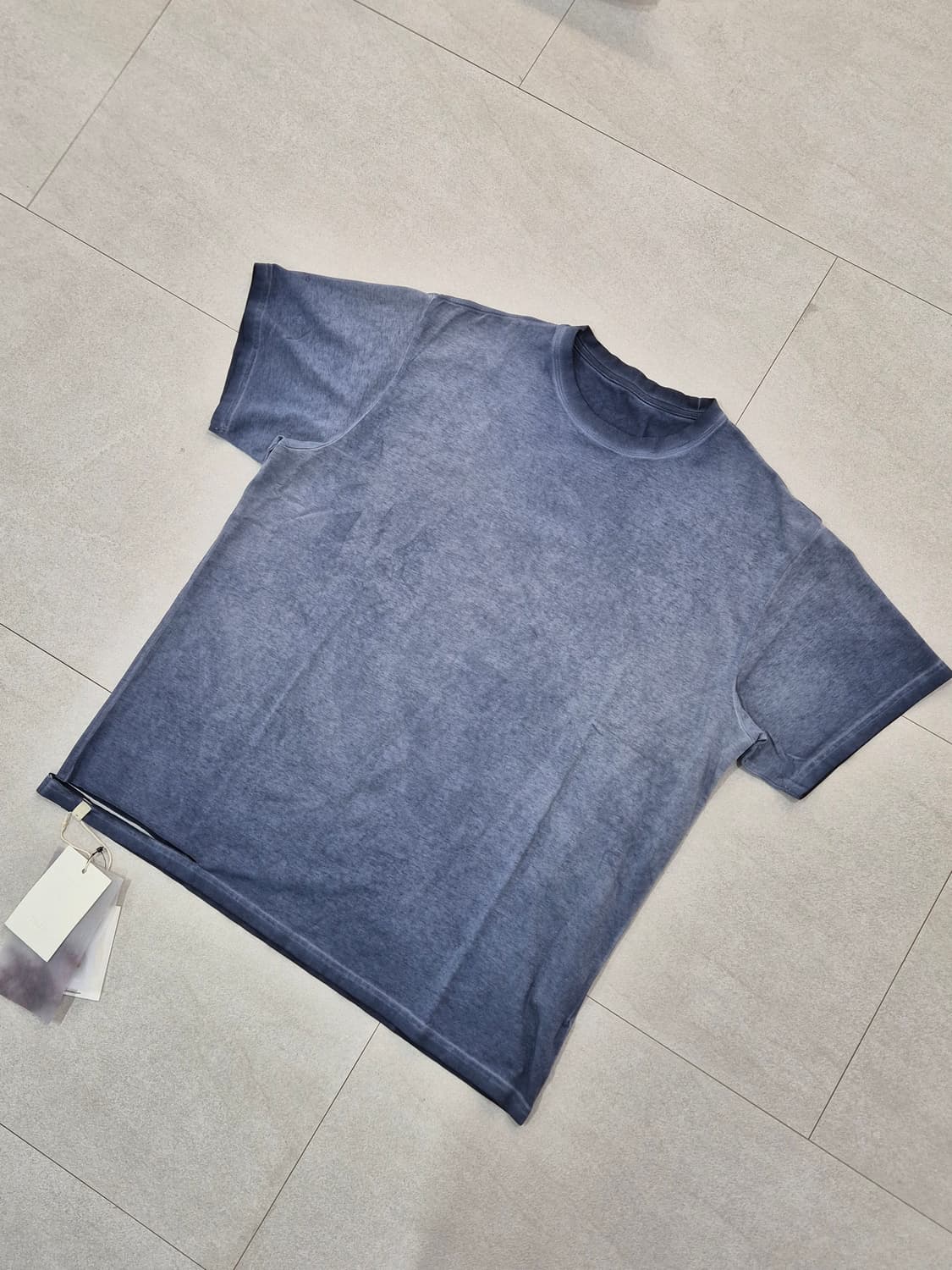 (새상품) XLIM EP.8 03 T-SHIRT WASHED BLUE M 상품이미지1