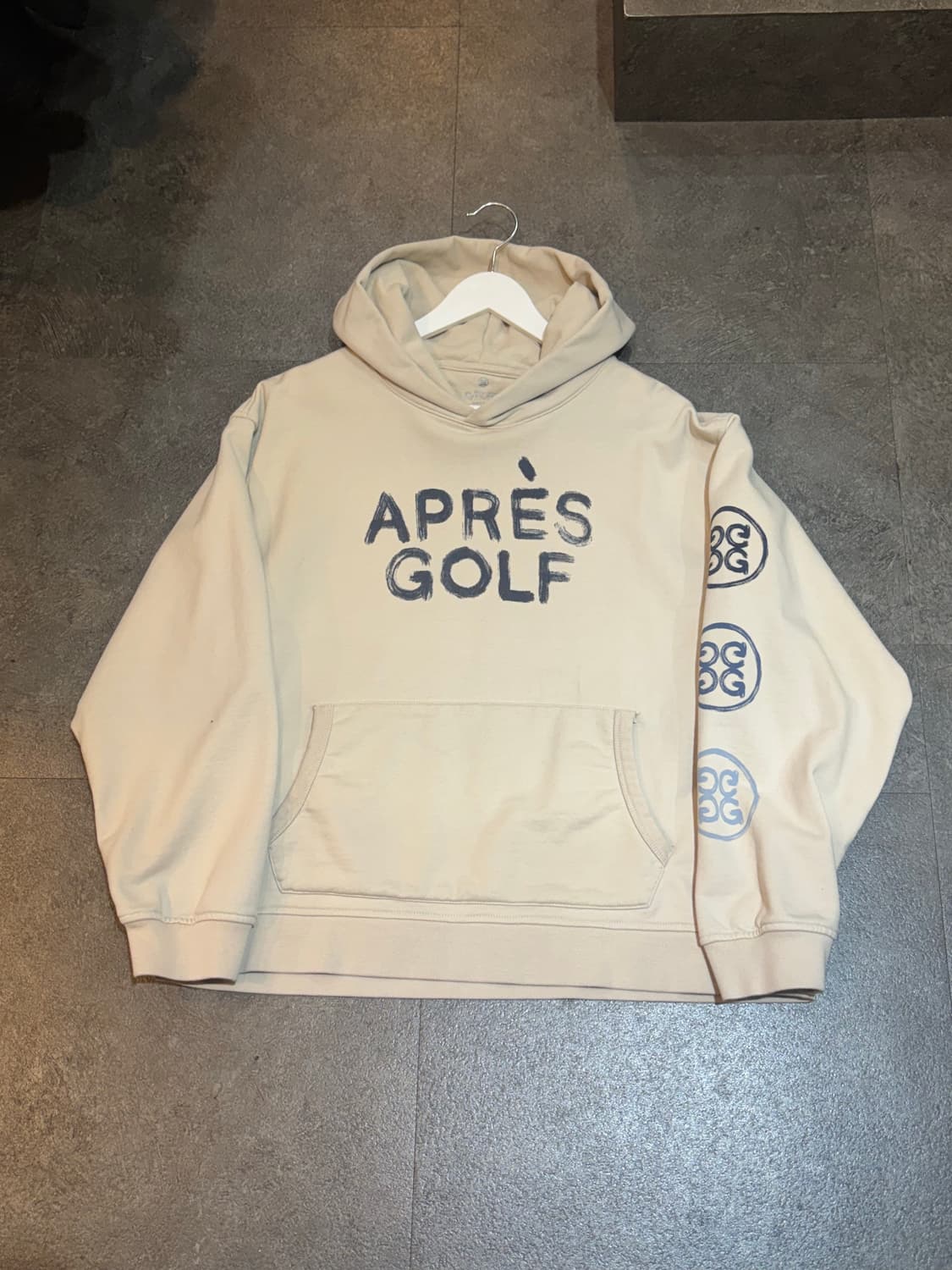 지포어 남성 골프 후드티 티셔츠 M 상품이미지2