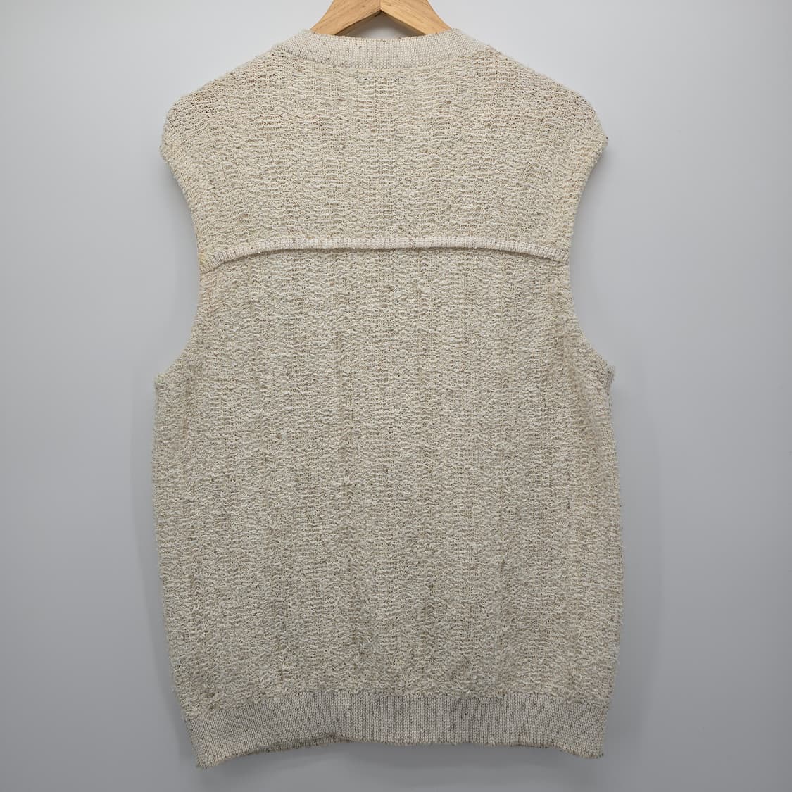 SJ WANI 아이보리 니트 조끼 100 [B40399] 상품이미지9