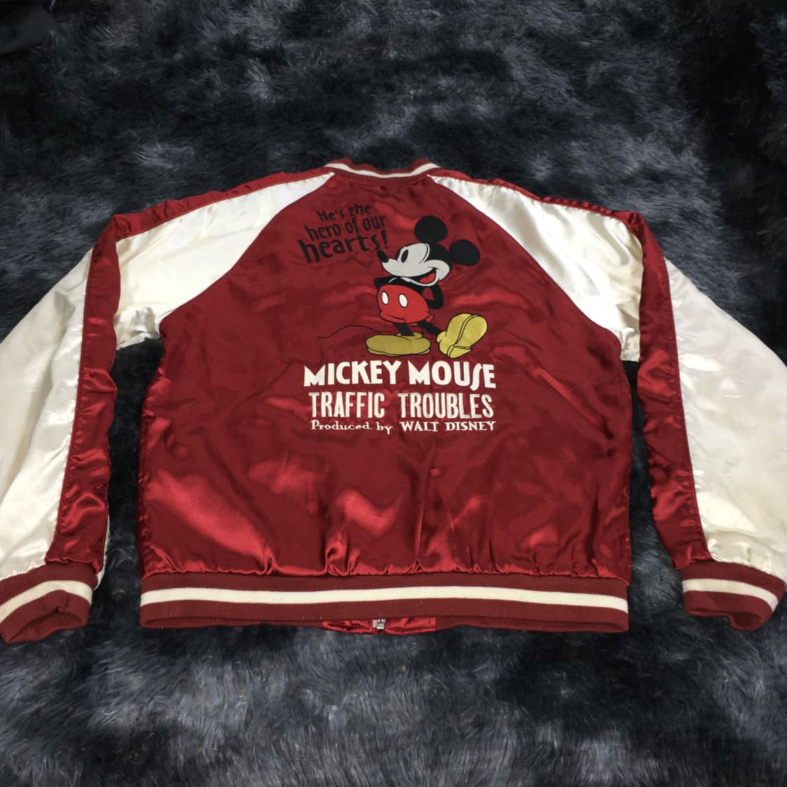 투티/0396 Disney 월트 디즈니 봄버 자켓 미키 마우스 야구잠바 상품이미지3