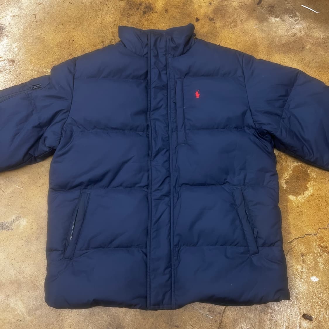 폴로 랄프로렌 네이비 숏패딩 상품이미지3
