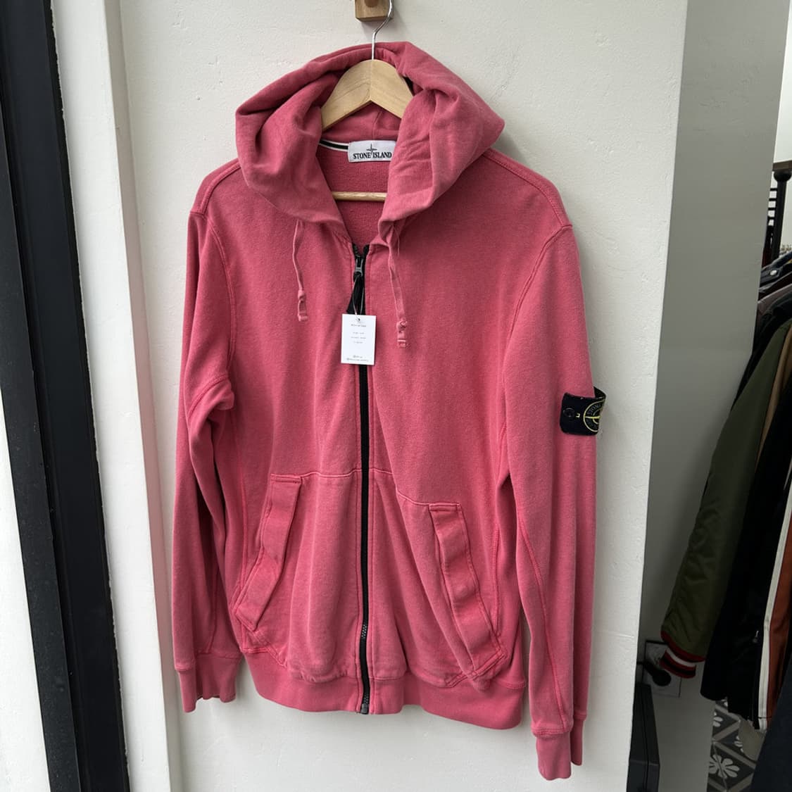 16169 - 스톤아일랜드 와펜 후드 집업 상품이미지2