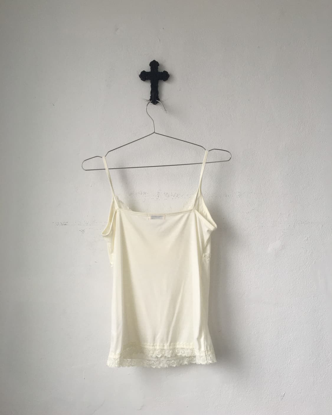 Lace trimming sleeveless 상품이미지3