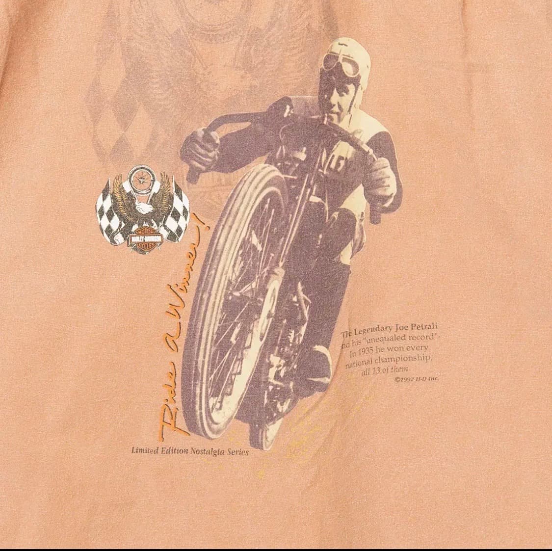 [L] 90s 할리데이비슨 반팔 셔츠 MT-1325 상품이미지5