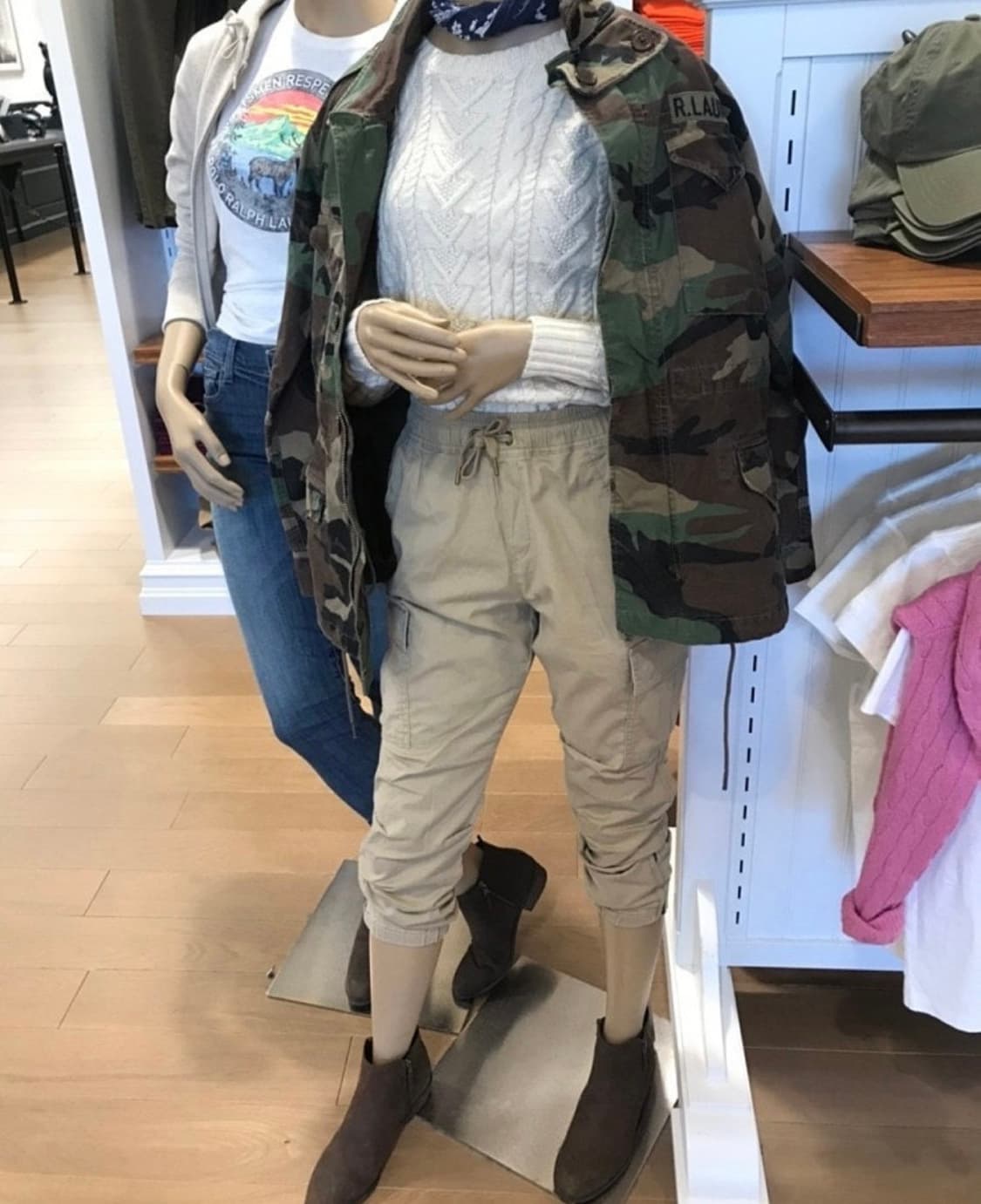 여성 폴로 카고 조거팬츠 상품이미지1