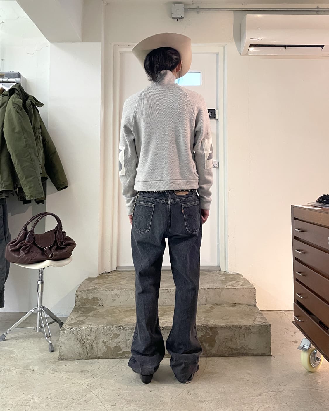 선씨 Sunsea 18AW Jail 써멀 터틀넥 스웨터 / 2  상품이미지10