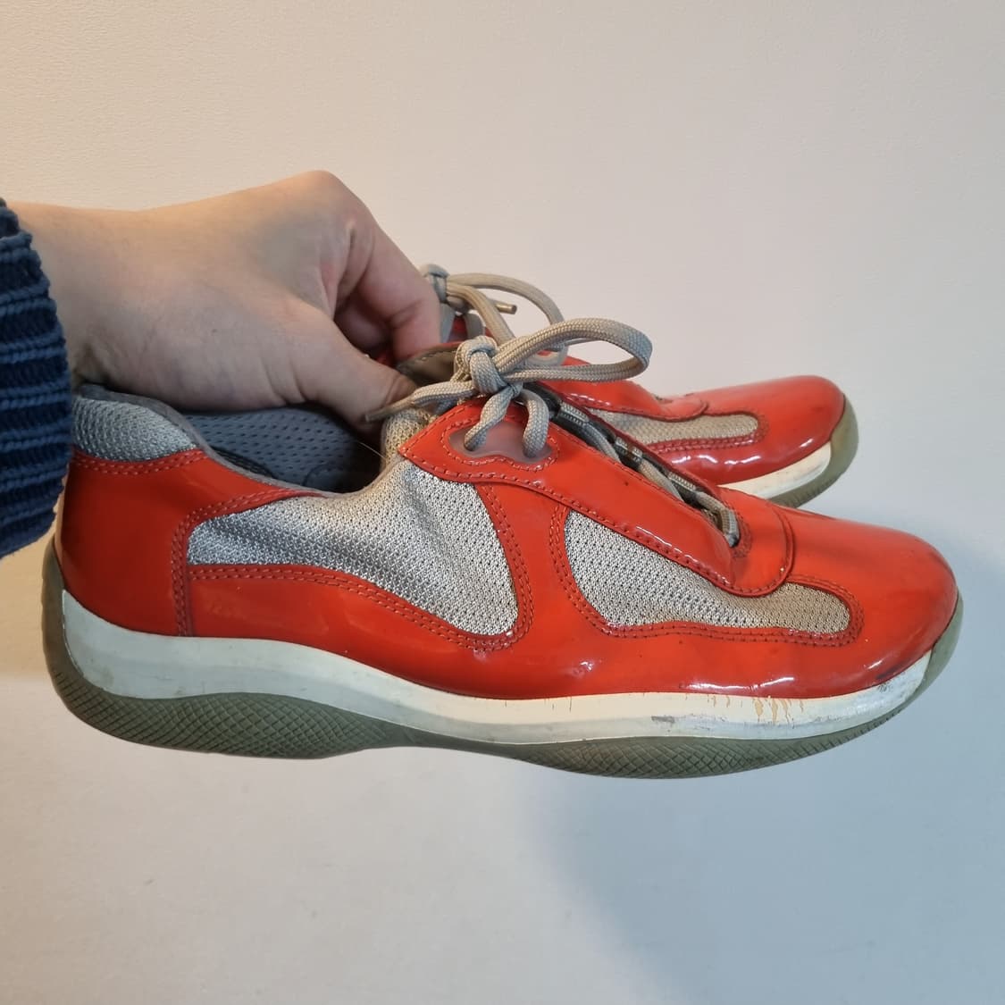 프라다 아메리칸컵 uk6 오렌지컬러 상품이미지3