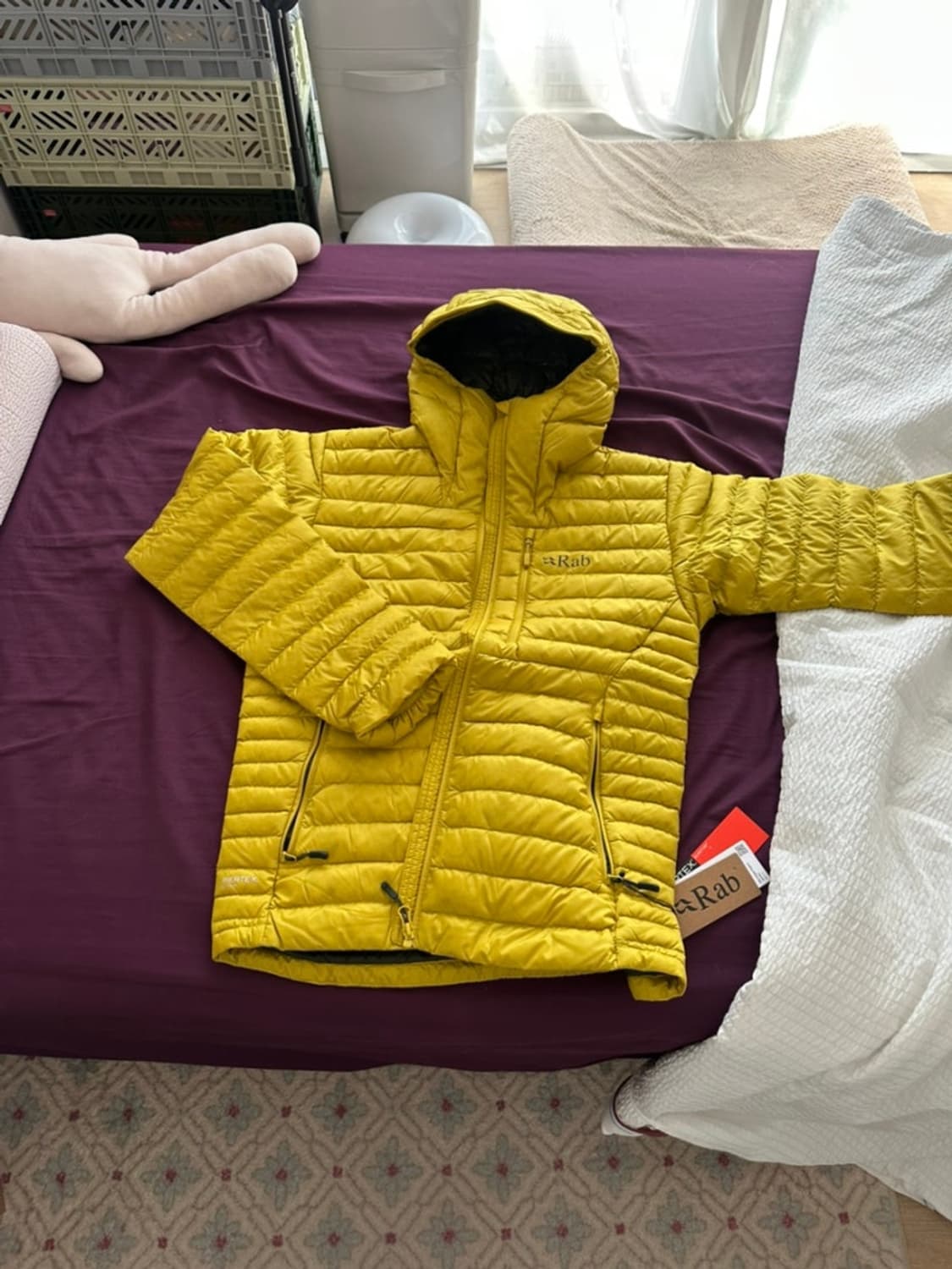 랩 마이크로라이트 알파인 자켓 다크폴른 L 상품이미지2