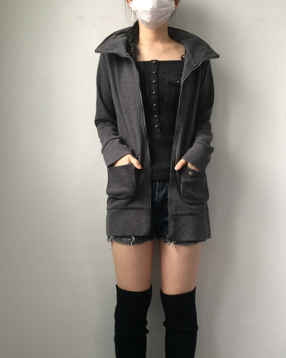 High neck zip up 상품이미지6