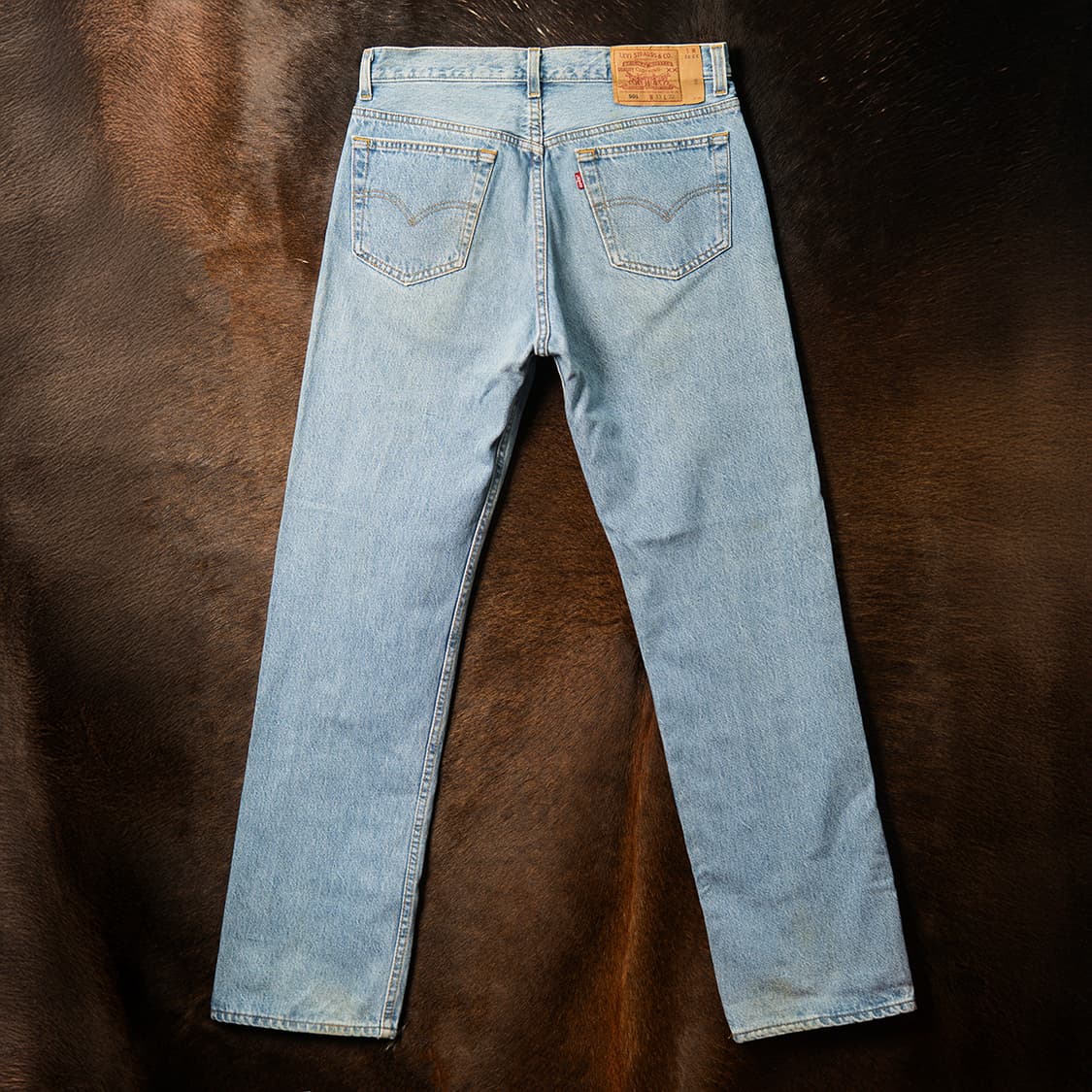 [31] 90s 리바이스 USA 메이드 501 데님팬츠 MB-1388  상품이미지4
