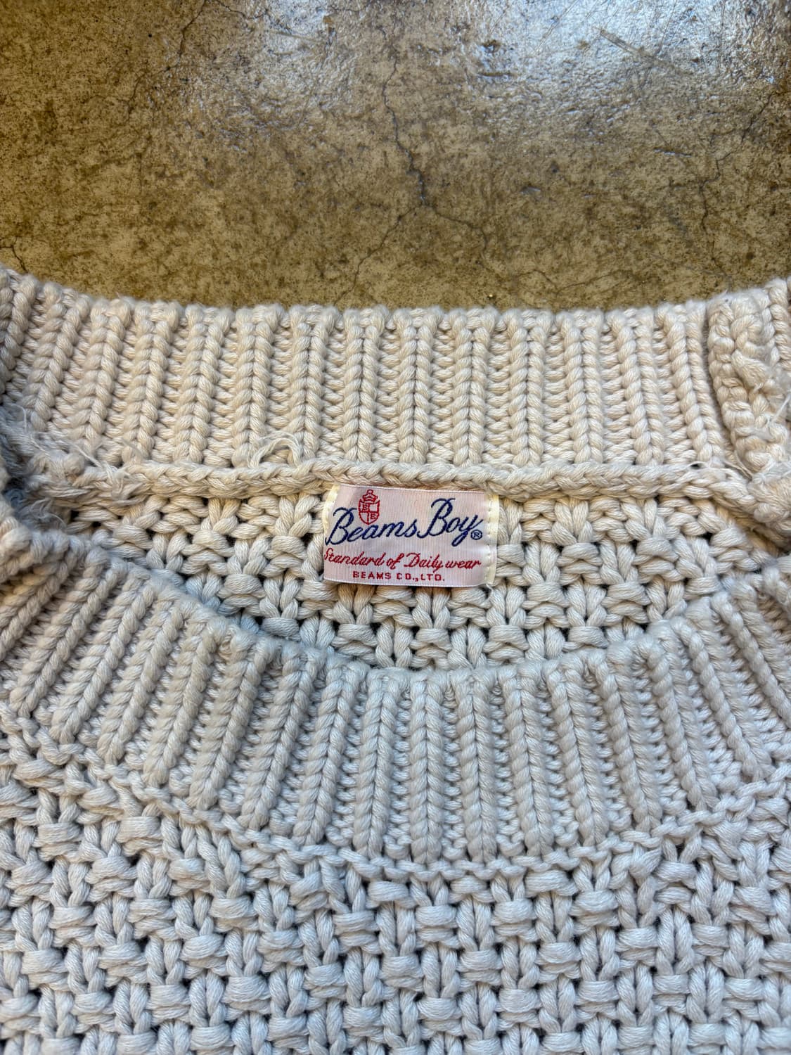Beams Boy 코튼 스웨터 상품이미지4