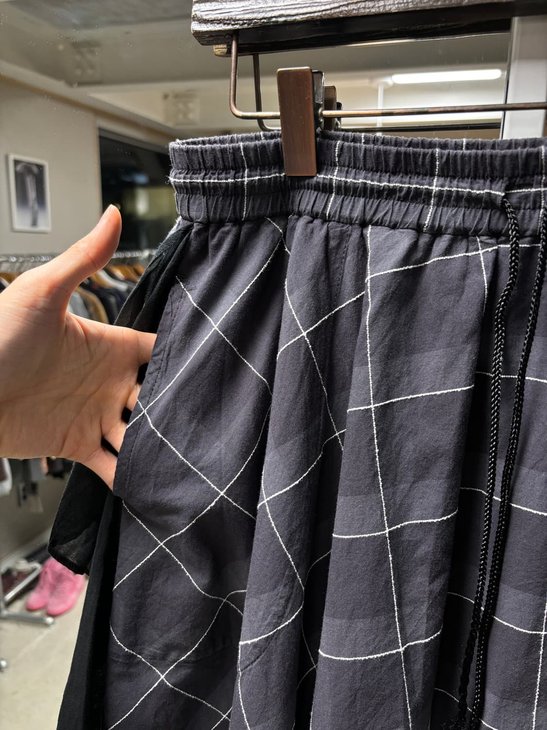 Frapbois 비대칭 플레어 스커트 상품이미지4