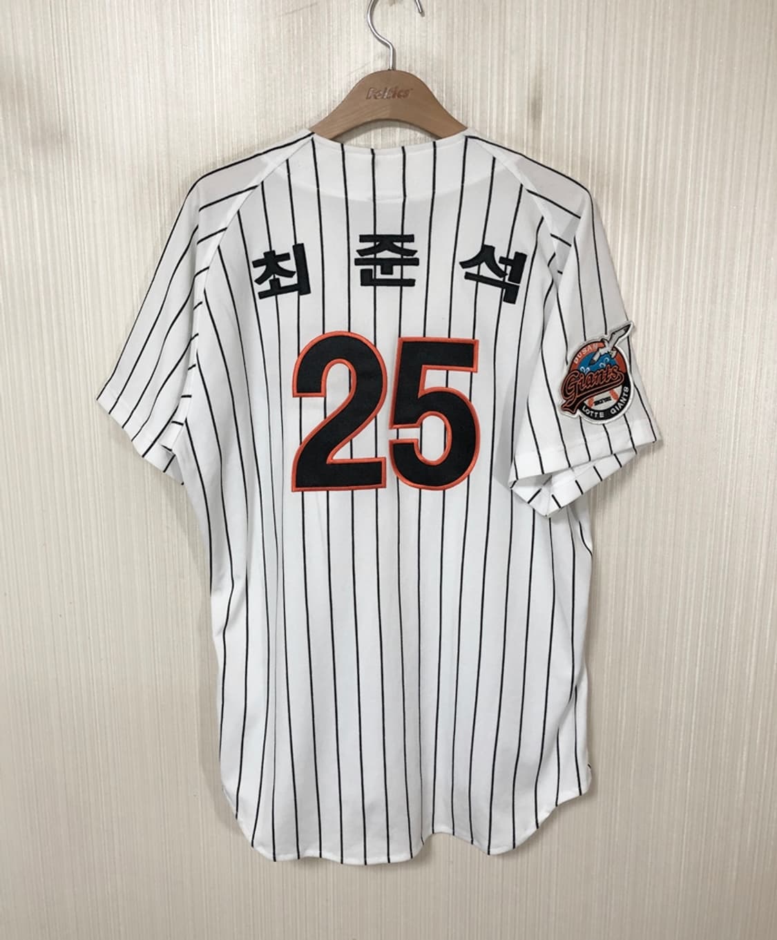 KBO 롯데자이언츠 올드 홈유니폼/져지 100 #25 최준석 상품이미지8